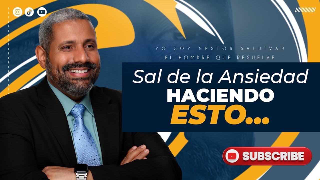 Sal de la ansiedad haciendo esto