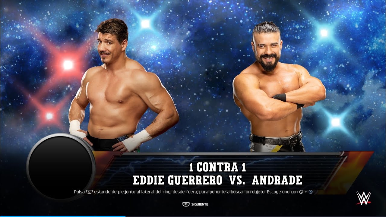 WWE 2K25 Eddie Guerrero VS Andrade