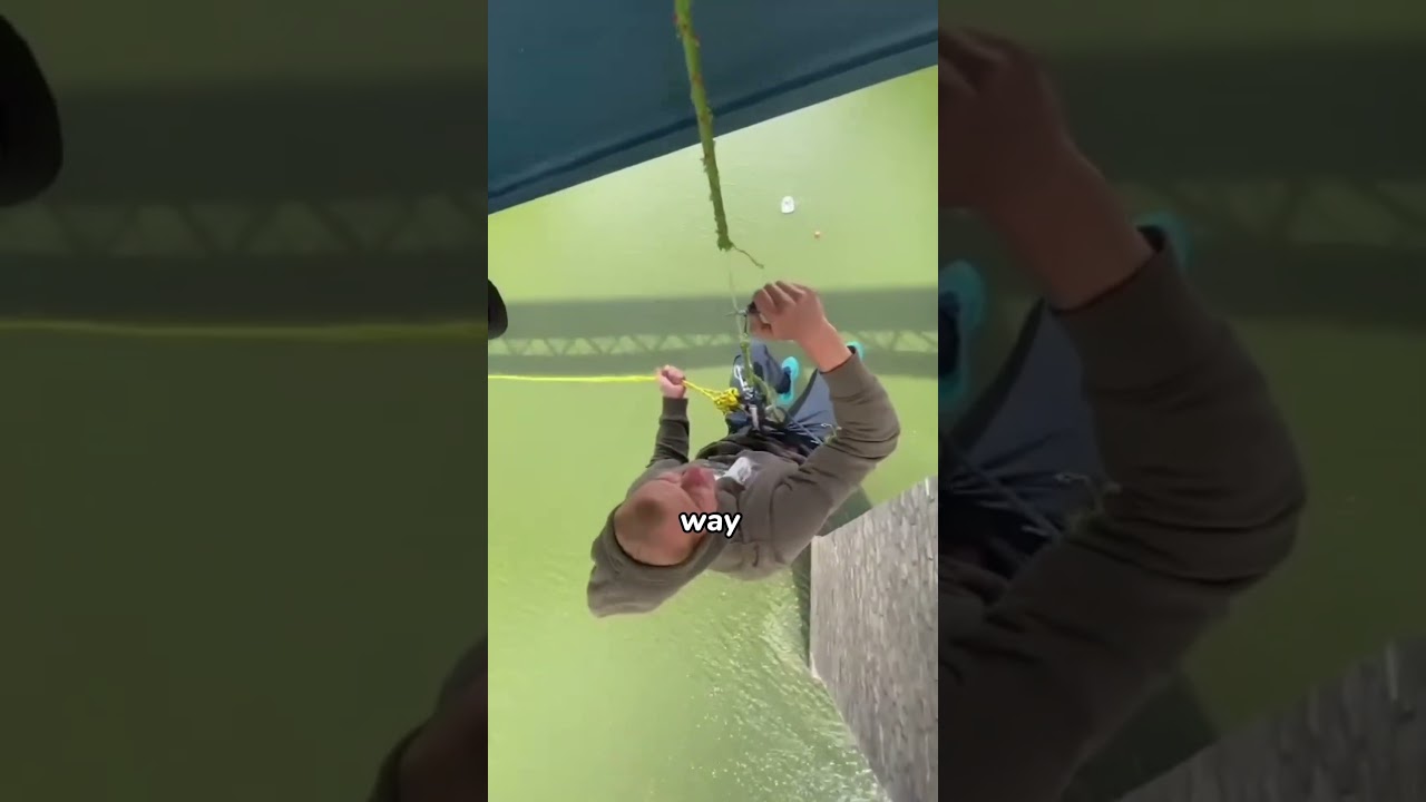 Самый ужасающий способ покачаться на канате