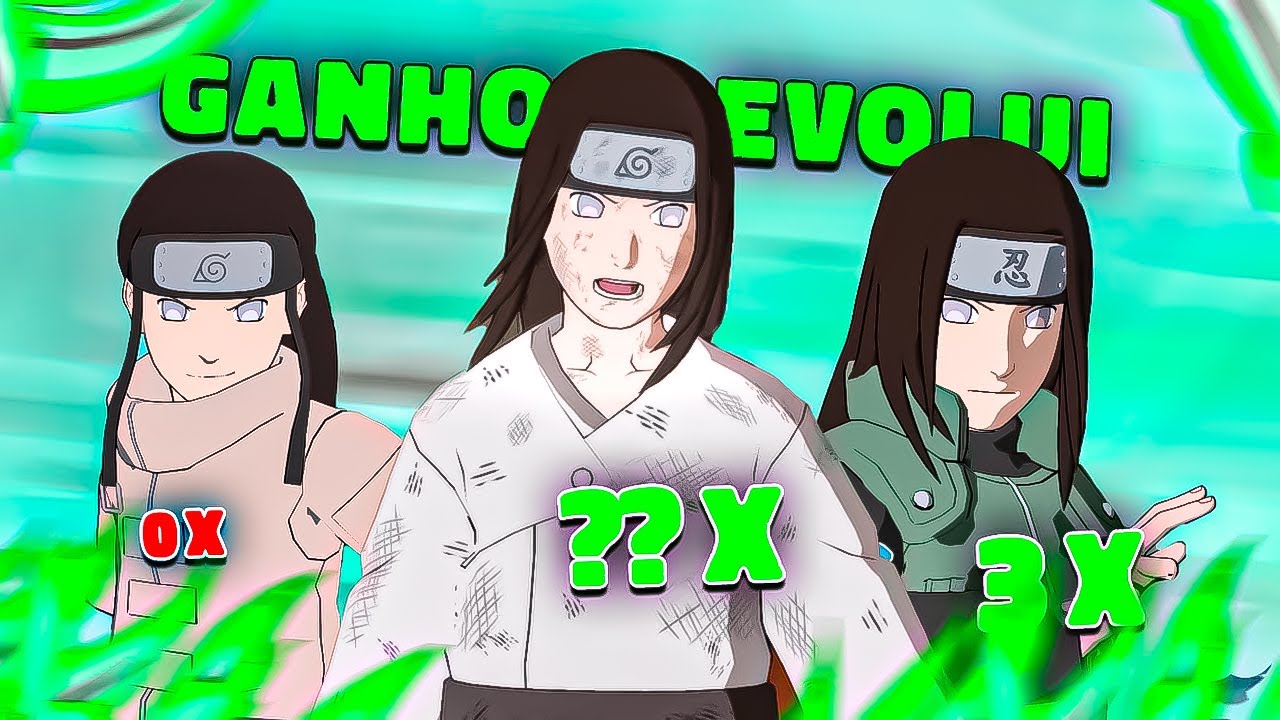 NARUTO STORM CONNECTIONS, MAS... A CADA VITÓRIA O NEJI EVOLUI (TODOS DO JOGO)