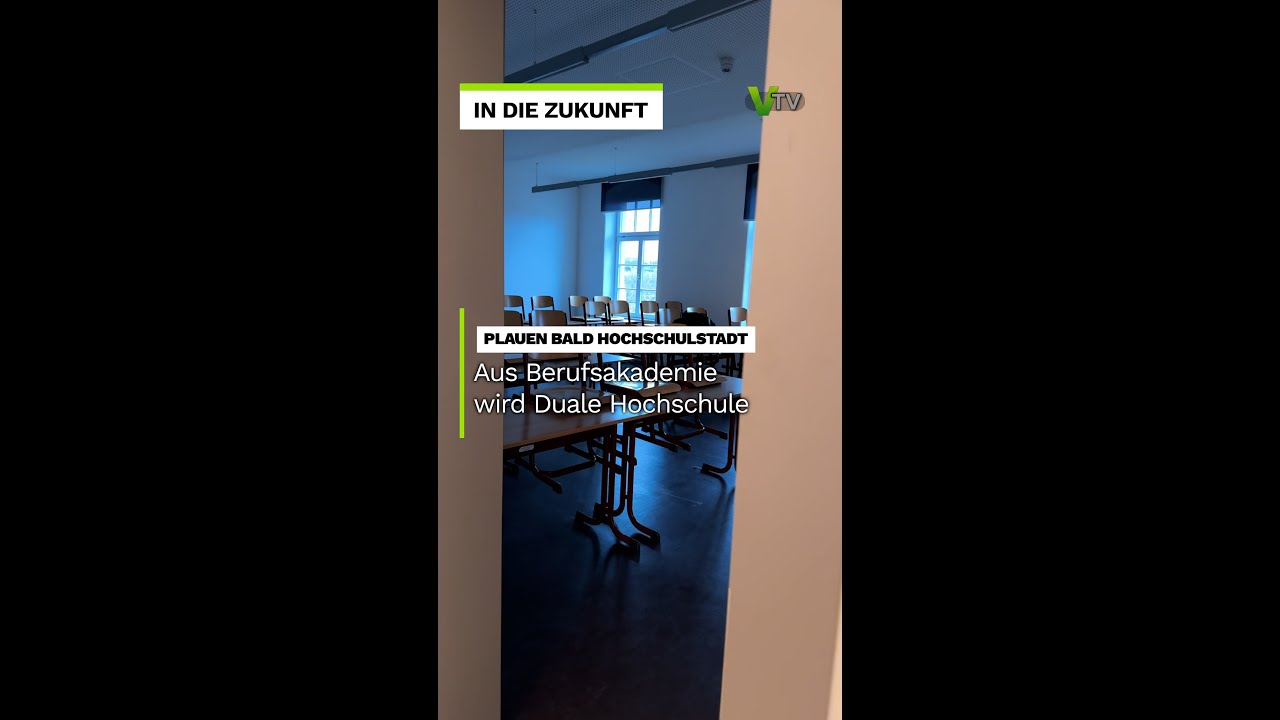 Studienakademie Plauen wird Duale Hochschule | V.TV