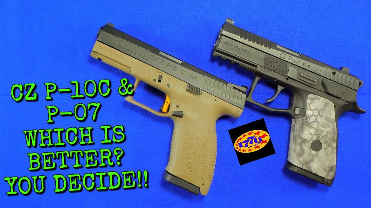 CZ P-10C и P-07: КАКОЙ ЛУЧШЕ?