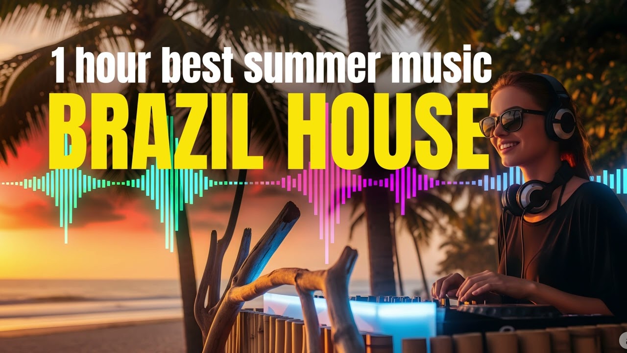 1 HOUR Brazil House Music 🇧🇷🎶 Tropical Deep House & Summer Vibes Mix 🌴☀️ | Relax & Dance 💃🧘