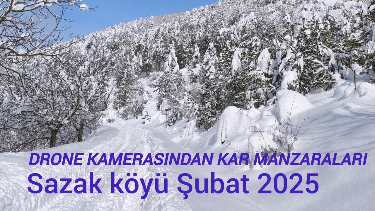 Sazak Köyü Kar Manzaraları 2