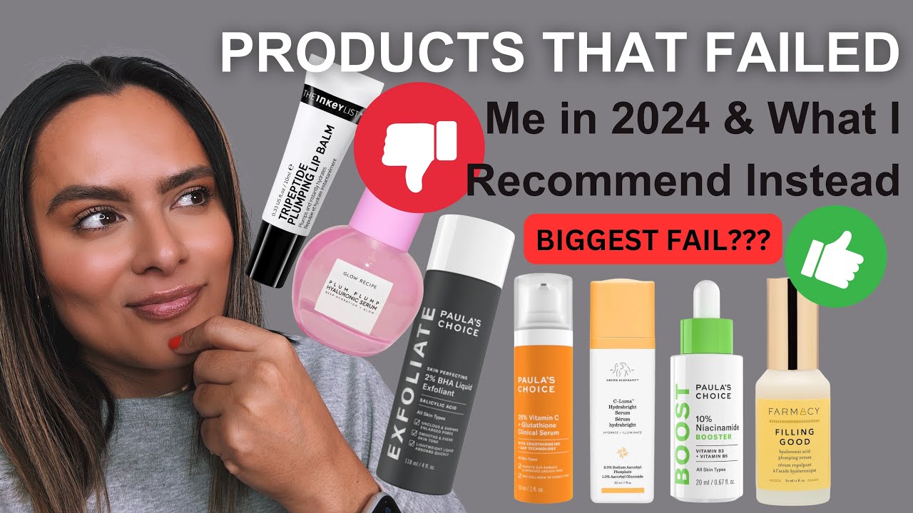 Skincare Products that FAILED 👎🏼 Me in 2024 & What I Recommend 👍🏼 Instead | Nadia Vega