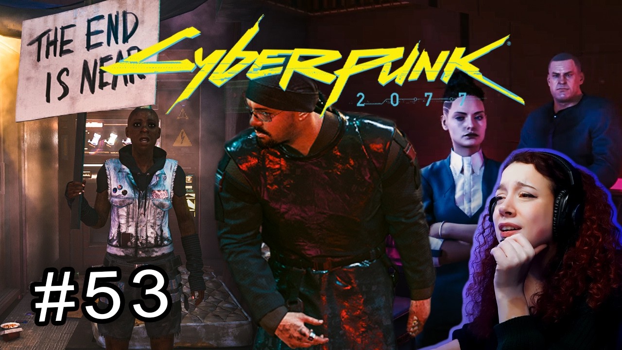 Conspiracy Theories and My Favorite Witcher Easter Egg ❤️  | CYBERPUNK 2077 Part 53