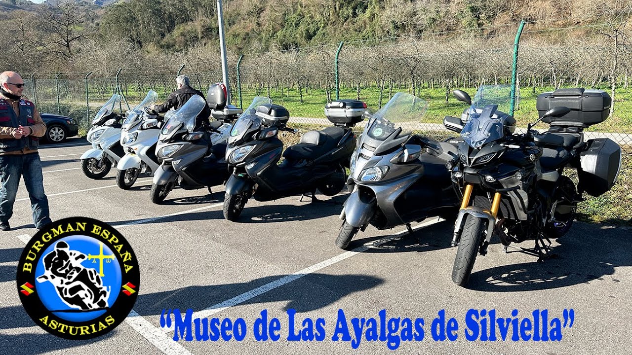 Museo de Las Ayalgas de Silviella-Salida Burgman Asturias  27-01-24 Burgman 650