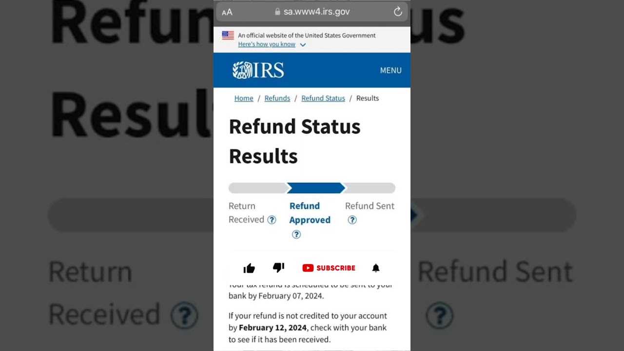2024 IRS TAX REFUND UPDATE - Refund Status Results, New Refunds Approved, Tax Processing +10M views