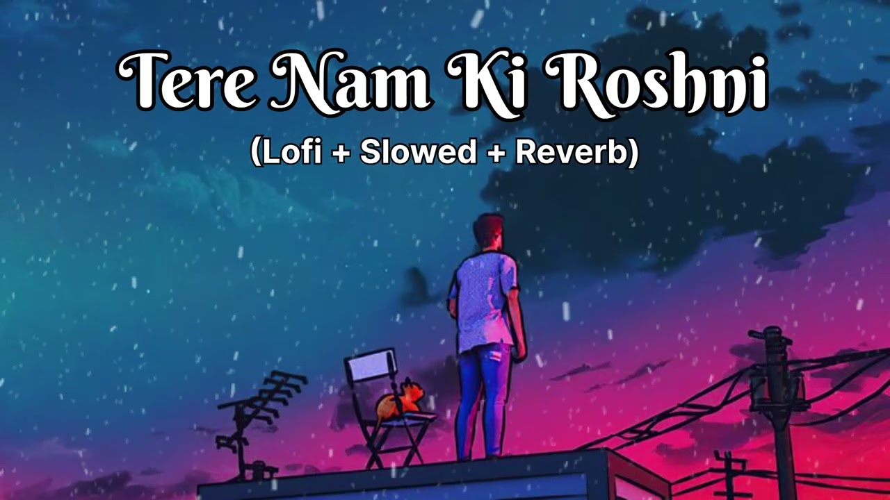 Tere Nam Ki Roshni || Night Lofi || Love Lofi || Relaxing Lofi || Studying Lofi || Lonely Lofi || 
