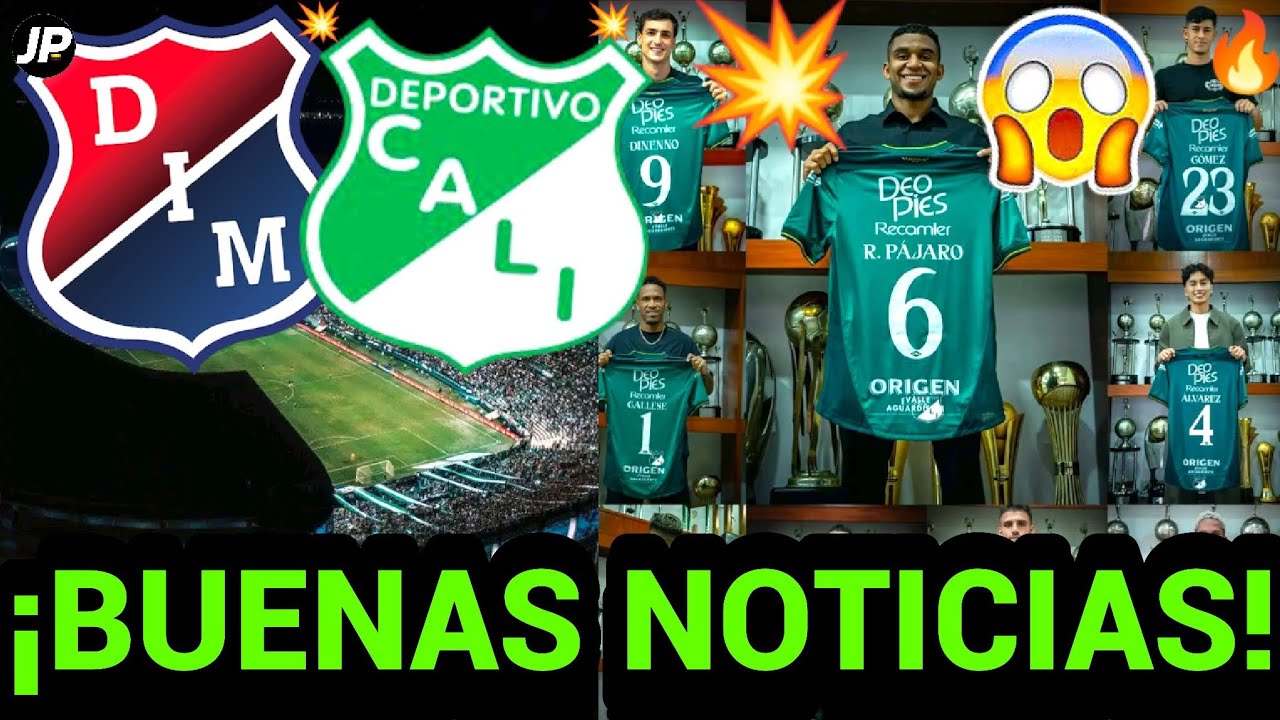 🔥Nuevo Refuerzo Para el Deportivo Cali//Deportivo Cali VS Medellín//Tremenda Nómina del Cali🔥