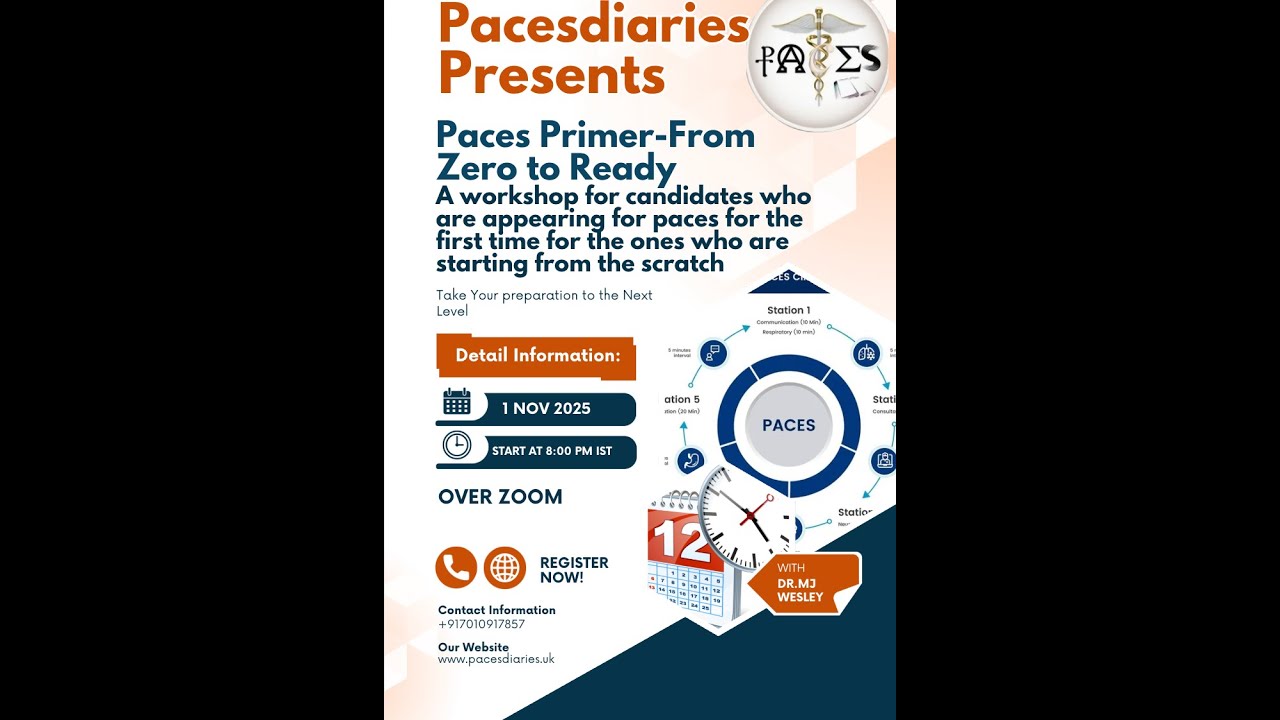 ZERO TO FINAL-HOW TO PREPARE FOR MRCP (UK) PACES
