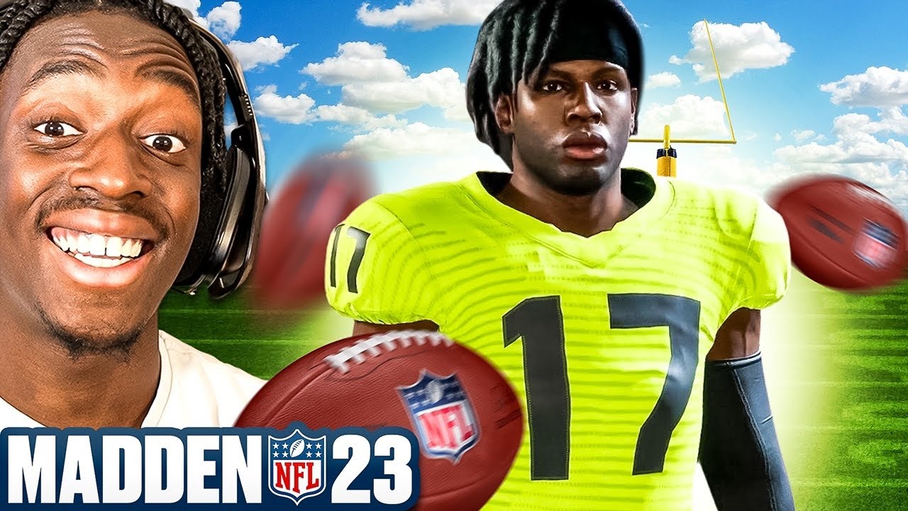 MANNY PLAYS MADDEN 23 FOR THE 1ST TIME!🏈🔥