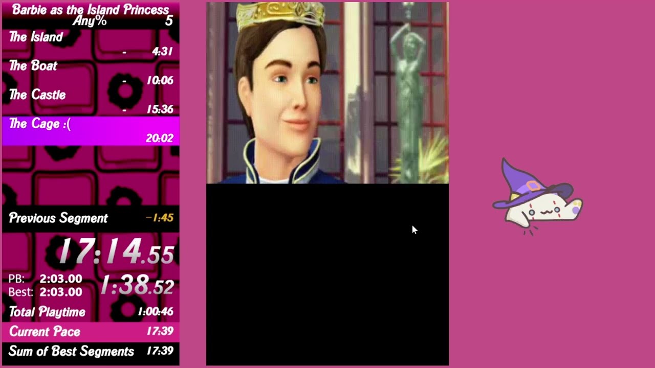 Barbie as the Island Princess Speedrun (DS Any%) 