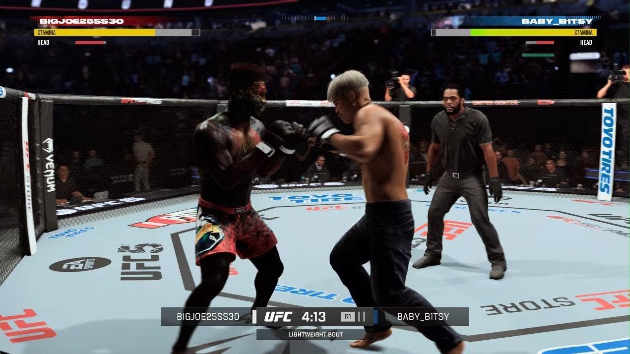 He dove into my knee