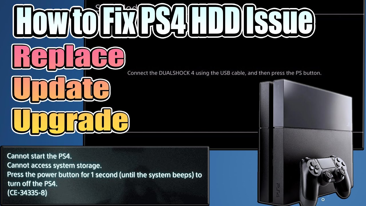 PS4 Hard Drive Upgrade and Repair: Step-by-Step Guide for a Smooth Gaming Experience