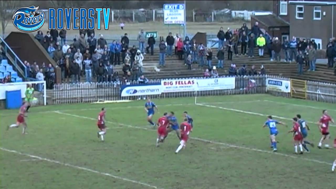 Featherstone Rovers 40 Leeds Rhinos 18 - Pre season Friendly 2011 + interview with Zak Hardaker