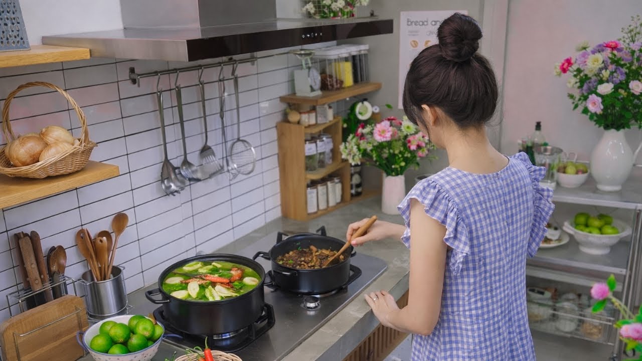 [5] Peaceful Countryside Morning 🌞| Traditional VietNamese Home Cooking 🥗