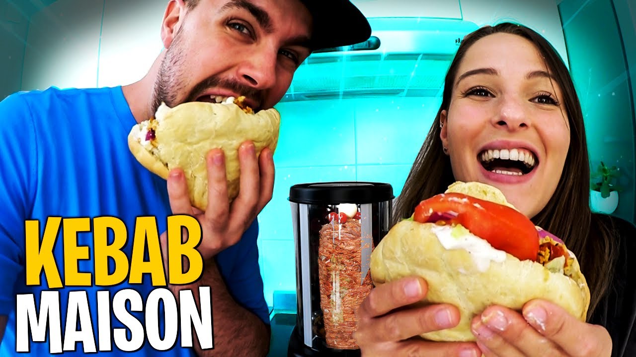 Dégustation de mon premier KEBAB tout MAISON avec Valouzz 🥙