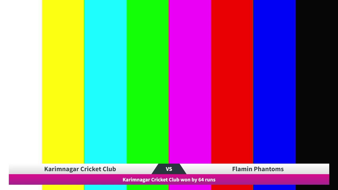 Flamin Phantoms VS Karimnagar Cricket Club