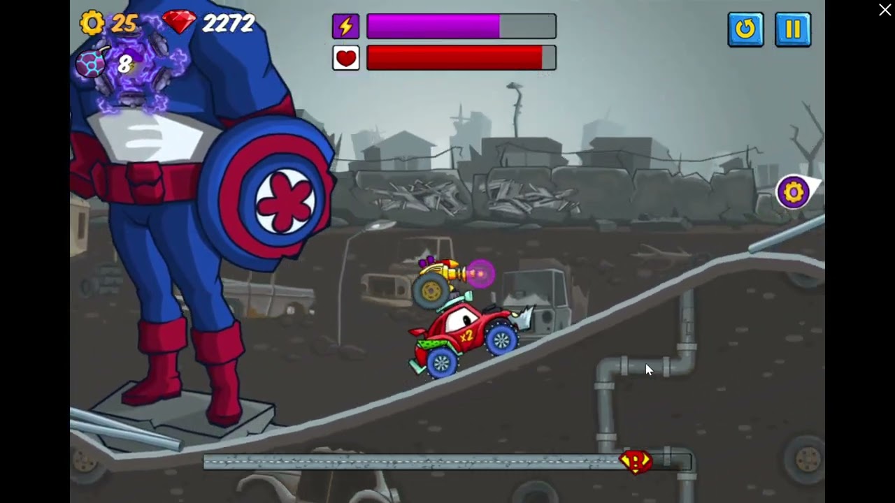 Car Eats Car 2 Mad Dreams All Bosses