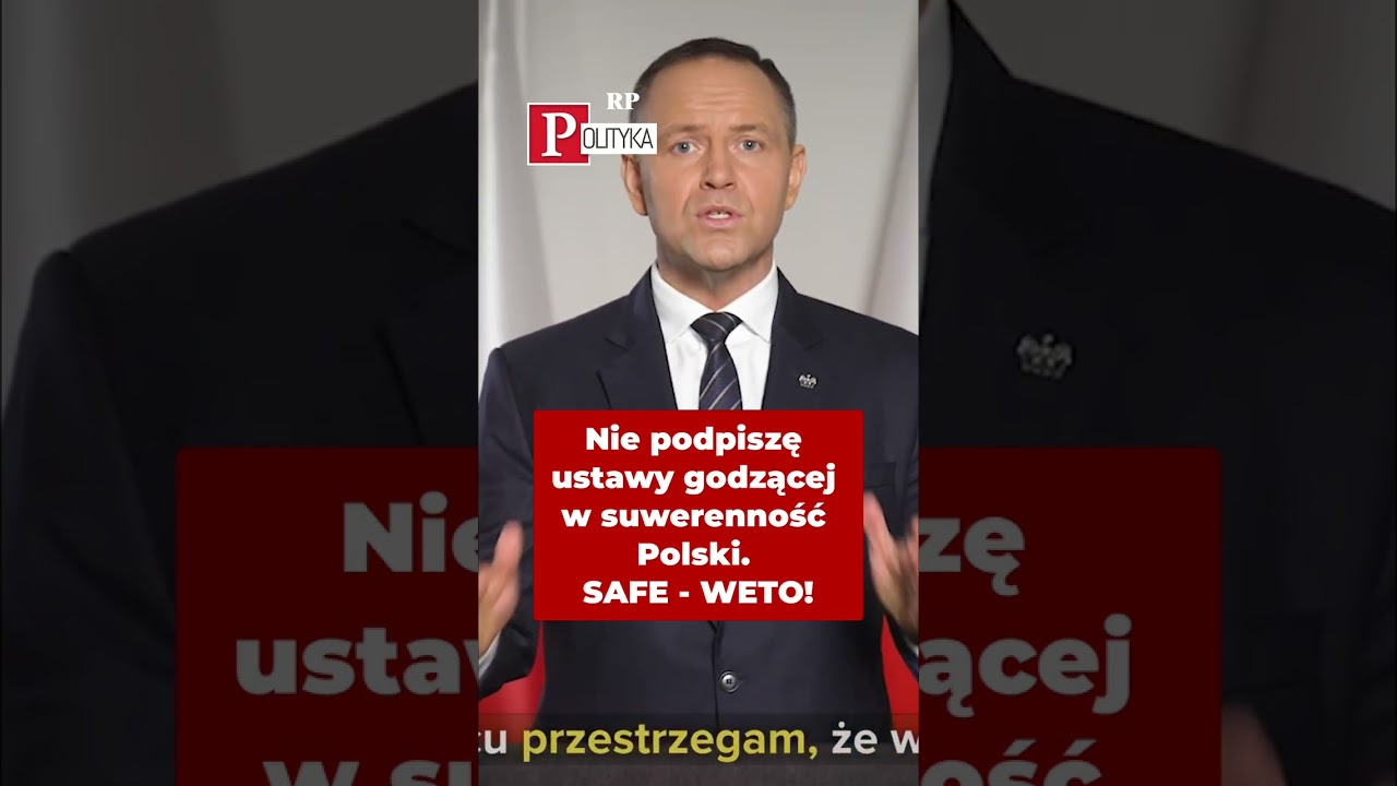 Prezydent RP odrzuca ustawę o pożyczce SAFE! #weto