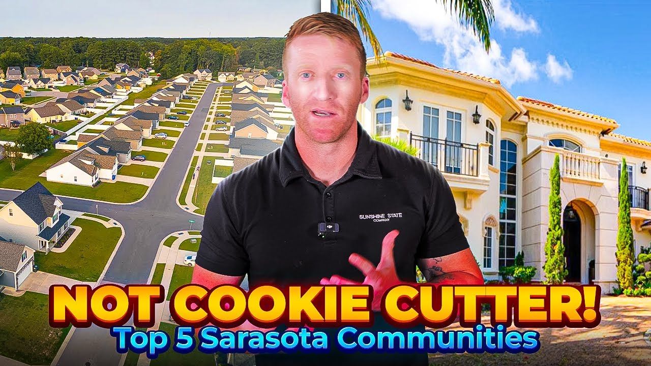 Топ-5 лучших новых сообществ с характером | Сарасота, Флорида (🍪 не шаблонные 🍪)!!!