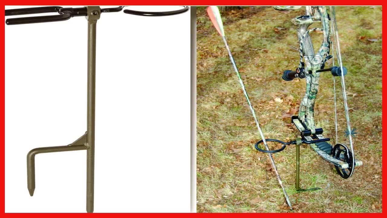 Compact Bow Holder Stand Effortless Support for Hunting and Practice