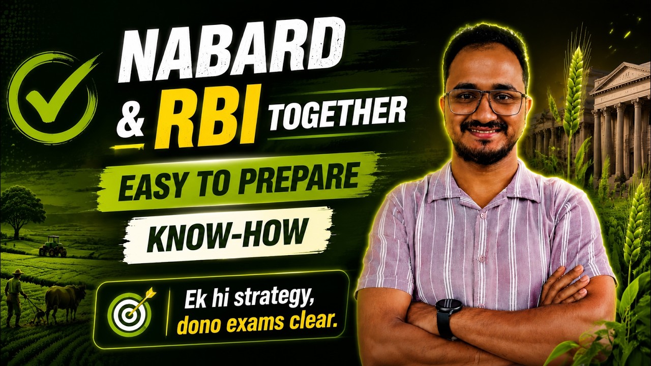 NABARD & RBI Together 2026 🔥 | How to Prepare for Both Exams with One Strategy | By Kailash Tiwari