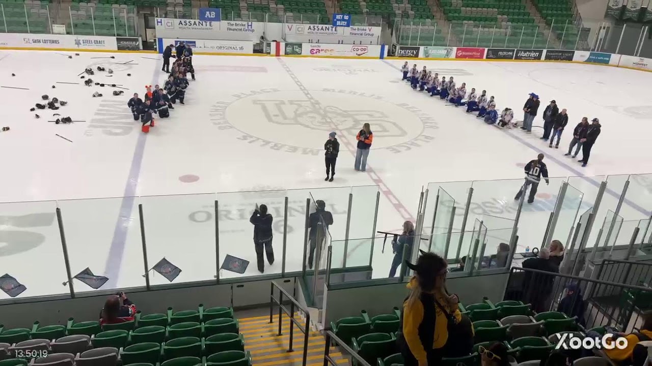 Western Gold medal game vs Calgary Red
