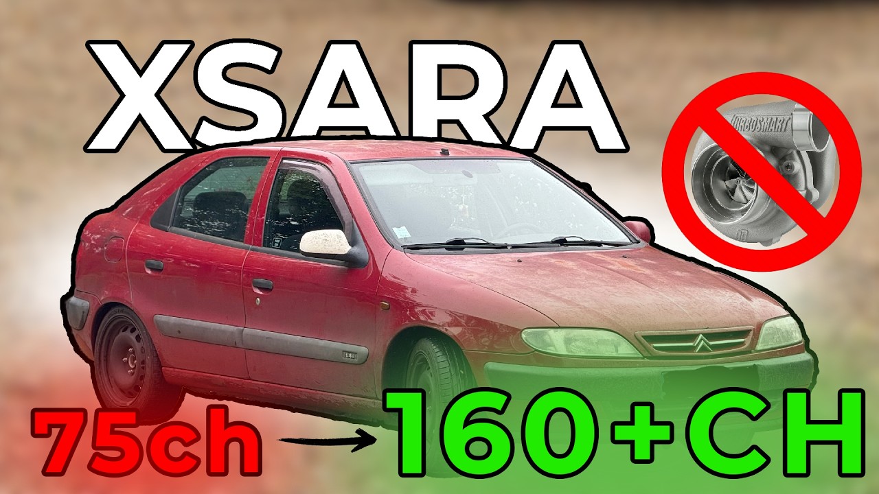 Comment doubler FACILEMENT sa puissance en atmo (swap xsara part1)
