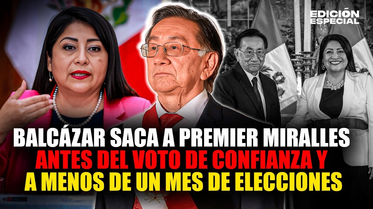 #EnVivo Balcázar toma juramento a nuevo gabinete a menos de un mes de elecciones