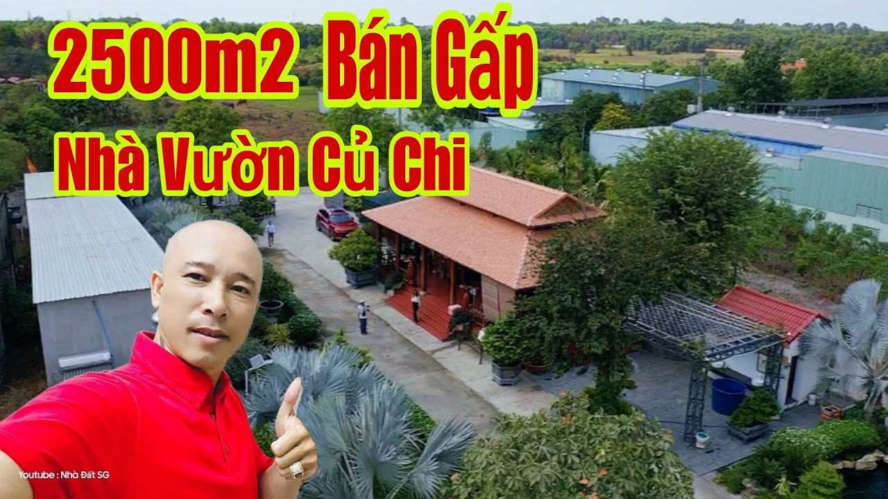 🛑Cần Bán Gấp 2500m2 Nhà Vườn Xã Phú Hoà Đông Củ Chi | 