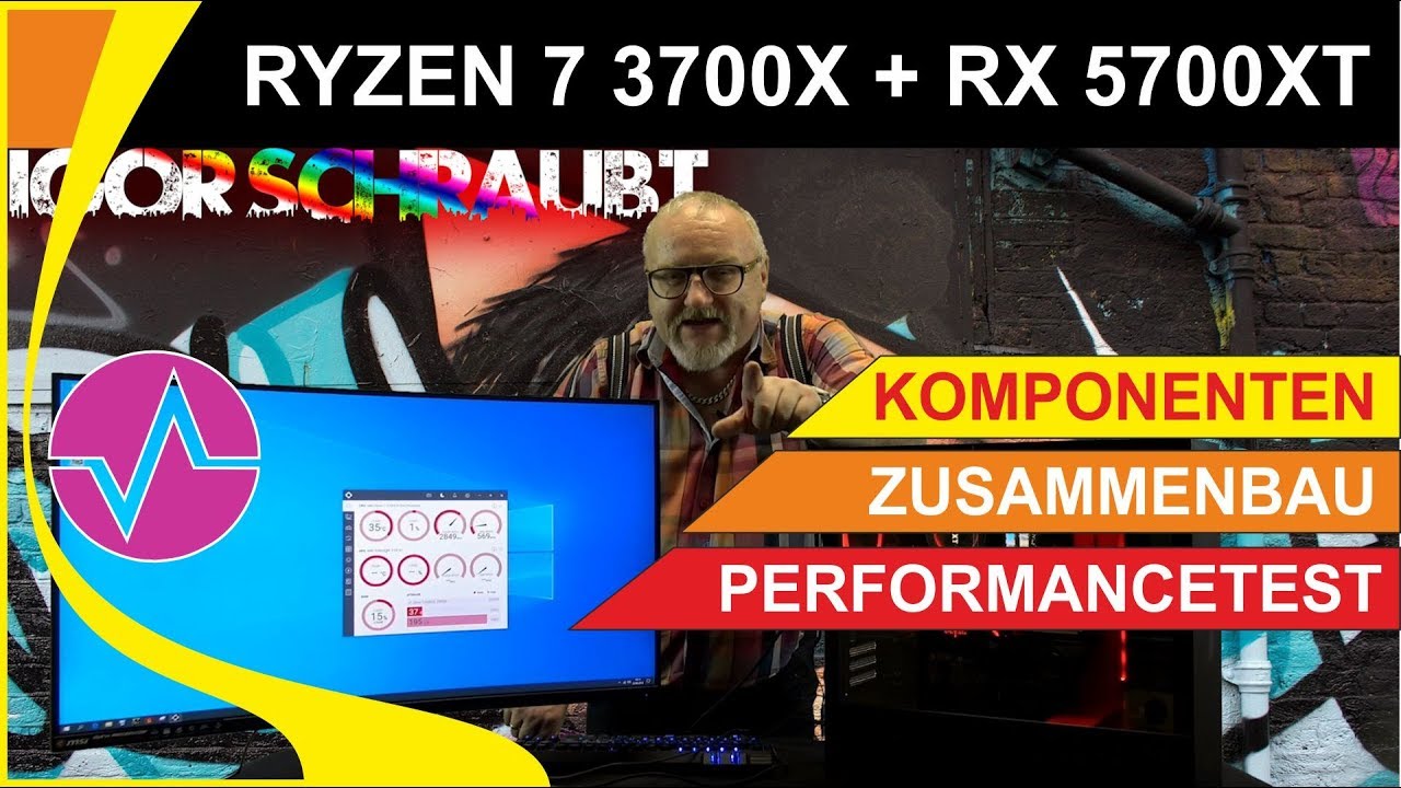 PC-Zusammenbau und Performance-Test: Ryzen 7 3700X trifft Radeon RX 5700 XT und Komponenten von NZXT