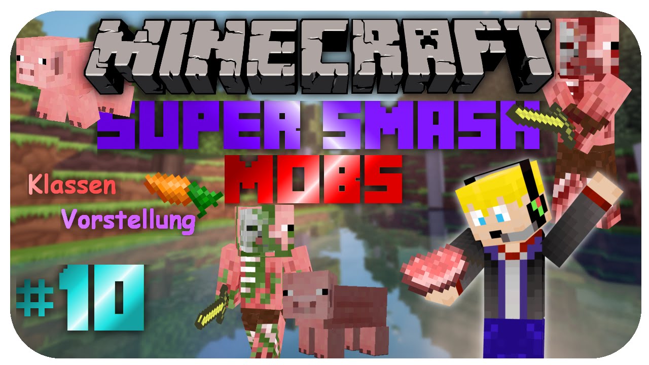 Minecraft Super Smash Mobs! Kit-Vorstellung! Schwein/Pig Stärkstes Kit in SSM!