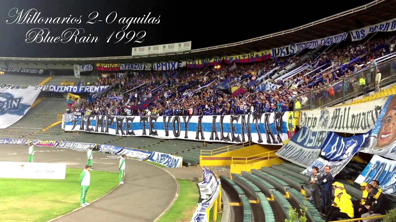 BlueRain // Millonarios 2-0 aguilas
