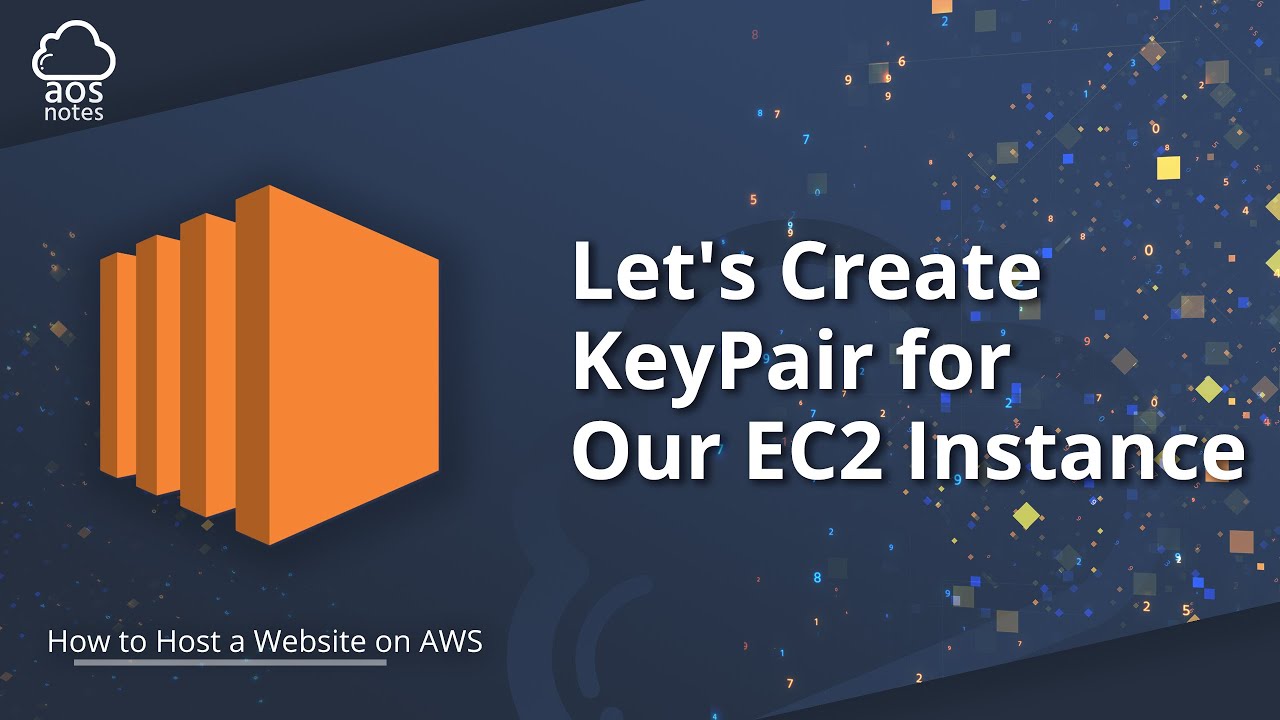 How to Create Key Pairs for Our EC2 Instance