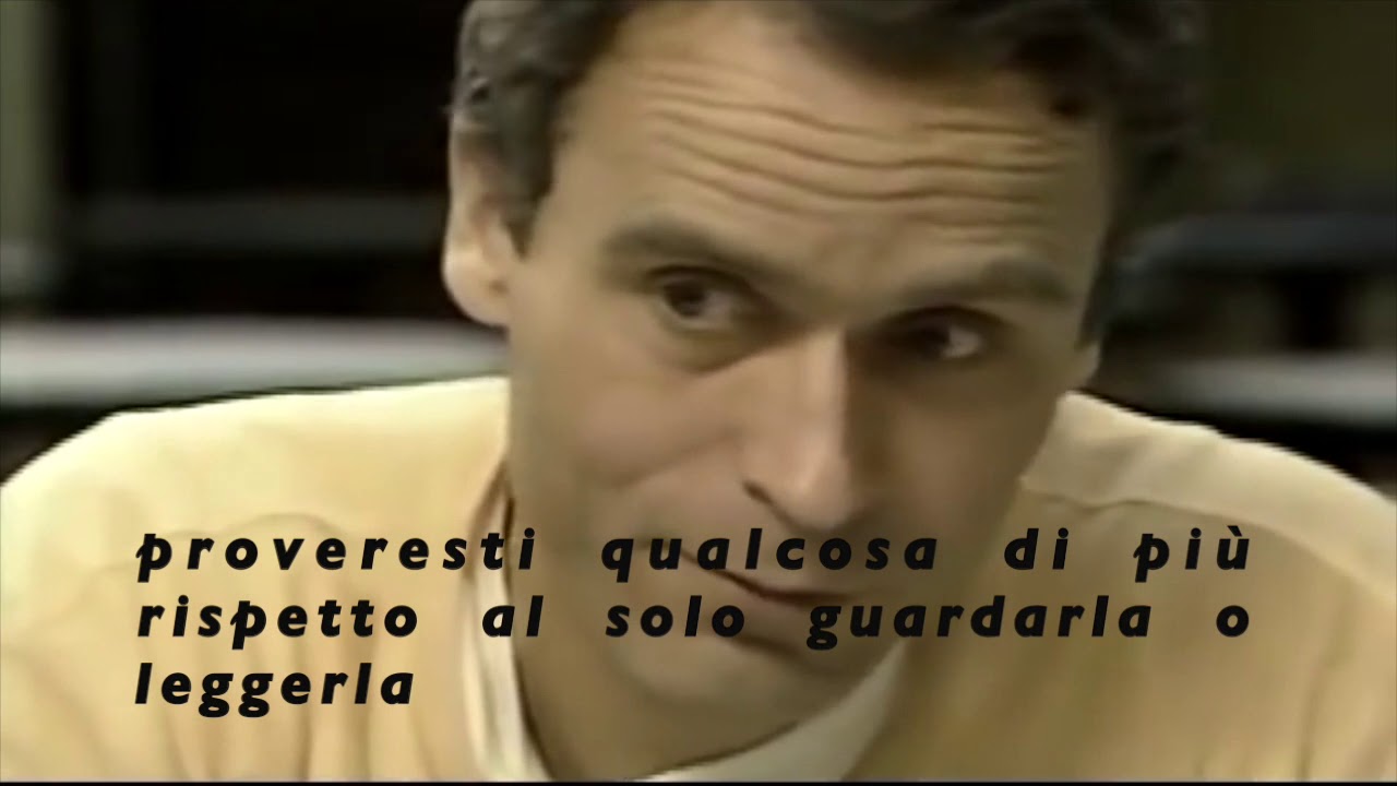 INTERVISTA A TED BUNDY, serial killer. LA PORNOGRAFIA.