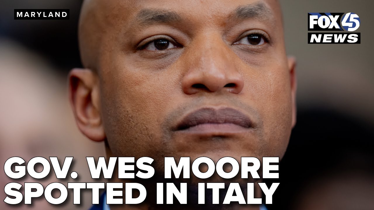 Maryland Gov. Wes Moore caught cruising on Clooney's yacht in Italy