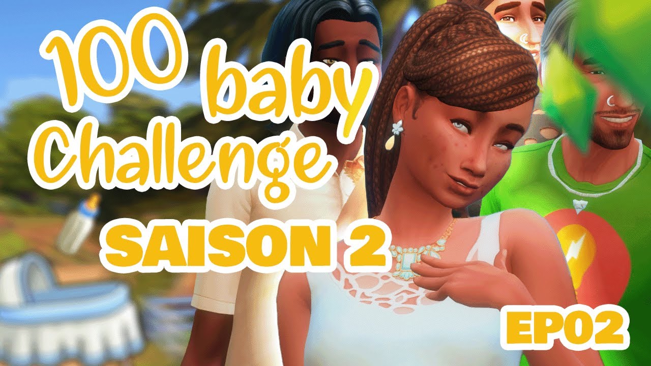 🍼 100 BB Challenge EP02 : Notre foyer est déjà plein ?! :O | Les Sims 4 | SAISON 2