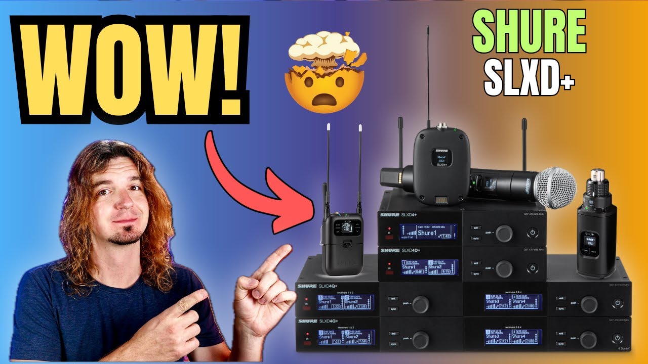 Идеальная беспроводная система профессионального уровня? - Shure SLXD+