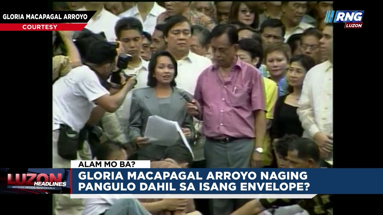 Gloria Macapagal Arroyo naging pangulo dahil sa isang envelope? | Alam Mo Ba?