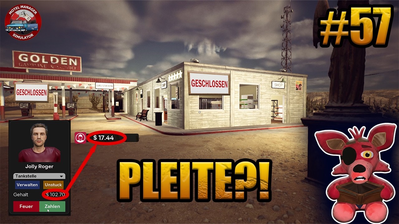 Motel Manager Simulator - Von 5 Sternen zum BANKROTT? 📉 Notstand im Motel!