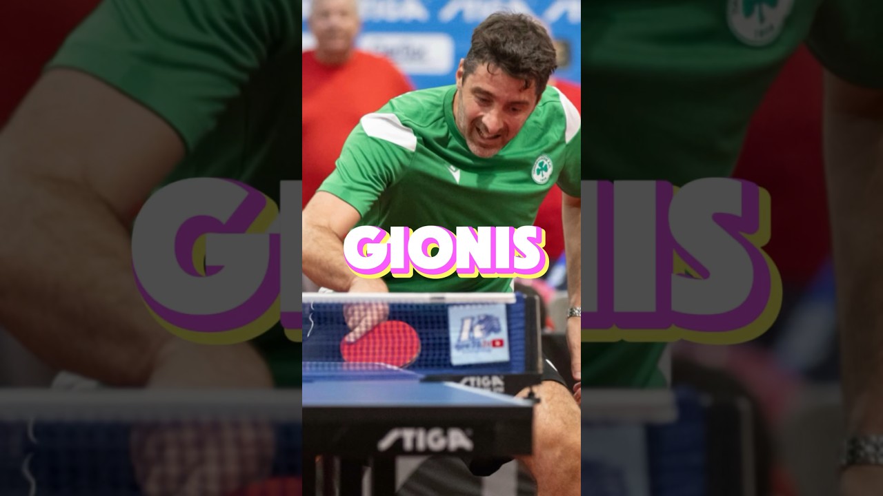 Gionis Table Tennis Incredible Shot Display 🎯🏓🔥