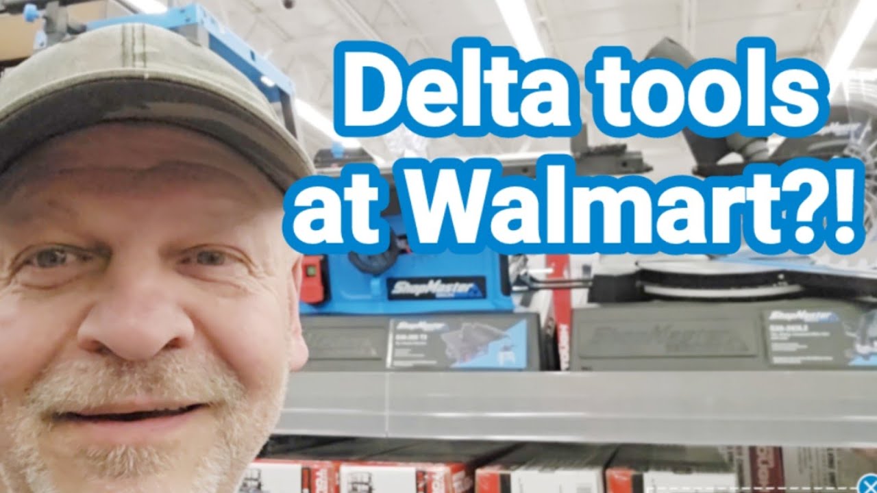 Delta tools at Walmart?! #woodworking #deltamachinery  #walmart        520