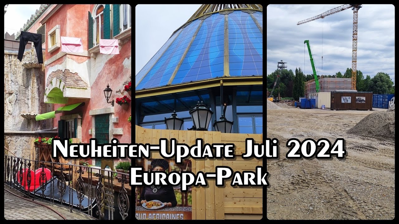Neuheiten-Update Europa-Park Juli 2024: Geisterschloss, Camp Resort und Historama