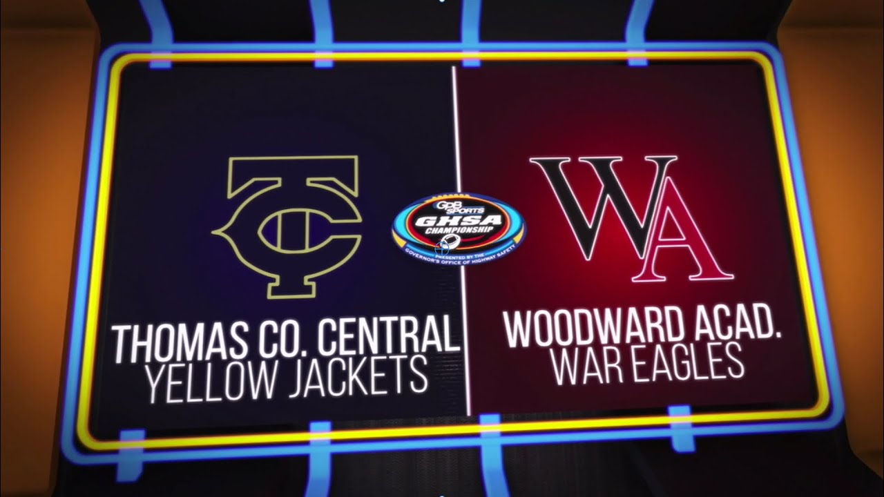 Thomas County Central vs. Woodward Academy 2023 Class 6A Championship - Full Game