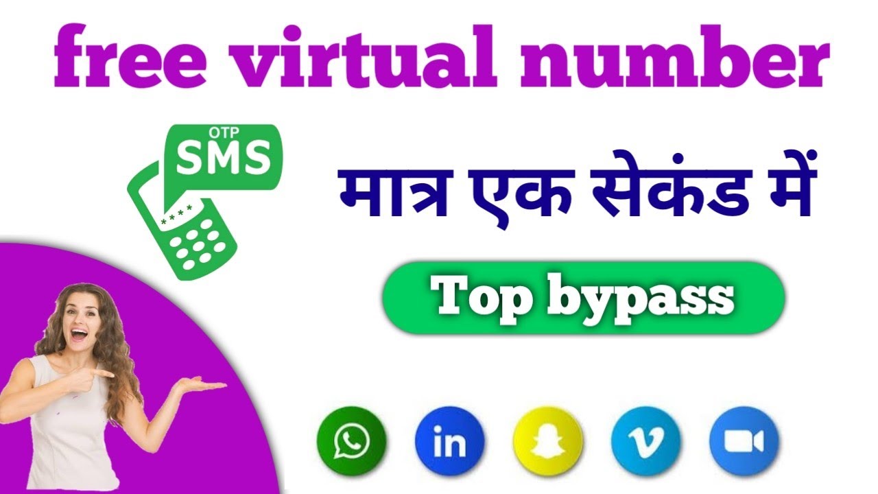 how to get virtual number for OTP verification code | temporary number OTP bypass sms 2022