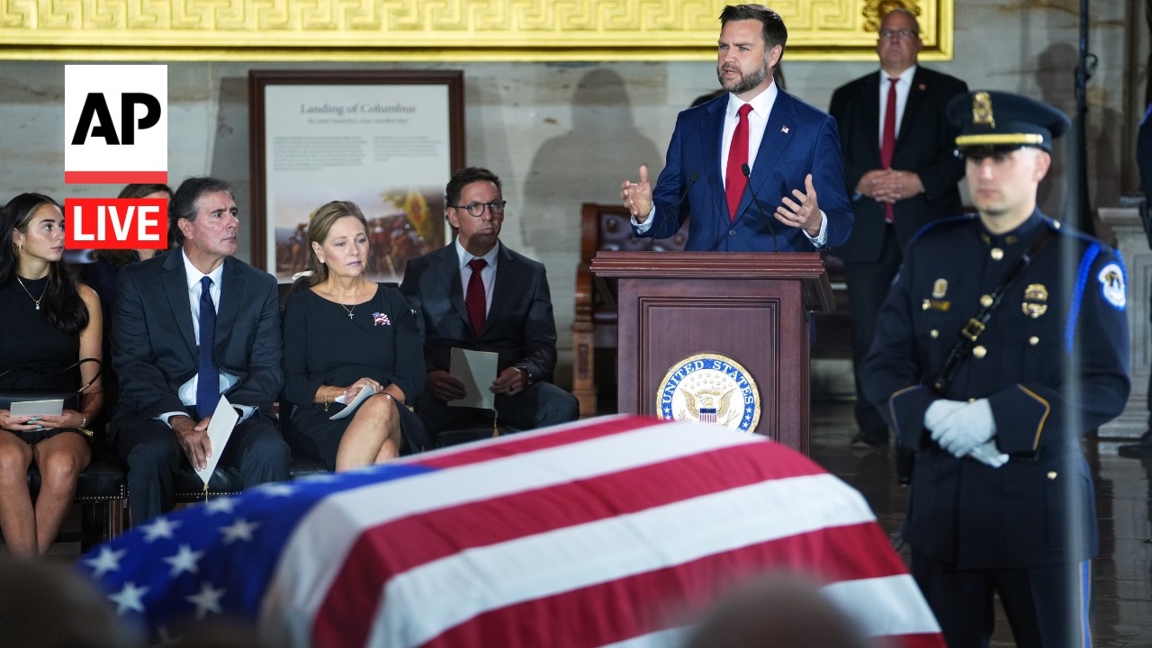 LIVE: Lindsey Graham memorial service at the US Capitol