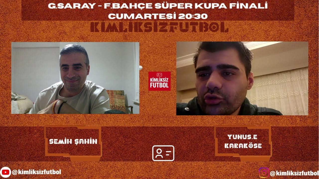 🔴FENERBAHÇE  2 - 0  SAMSUNSPOR MAÇ SONU / SÜPER KUPA DERBİ HEYECANI