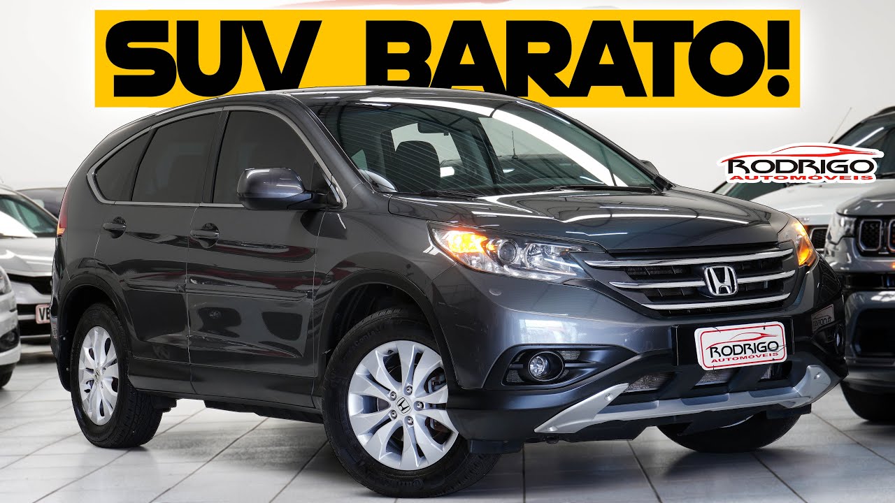 Um SUV BARATO DA HONDA MAIS COMPLETO QUE O CIVIC com BAIXA KM na RODRIGO AUTOMÓVEIS! Honda CR-V 2013